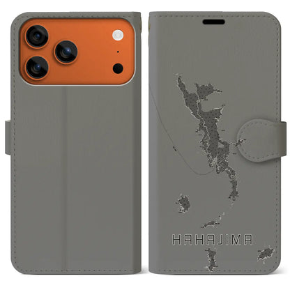 【母島（東京都）】地図柄iPhoneケース（手帳タイプ）