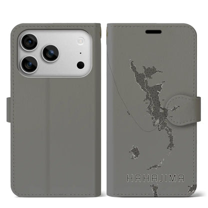 【母島（東京都）】地図柄iPhoneケース（手帳タイプ）