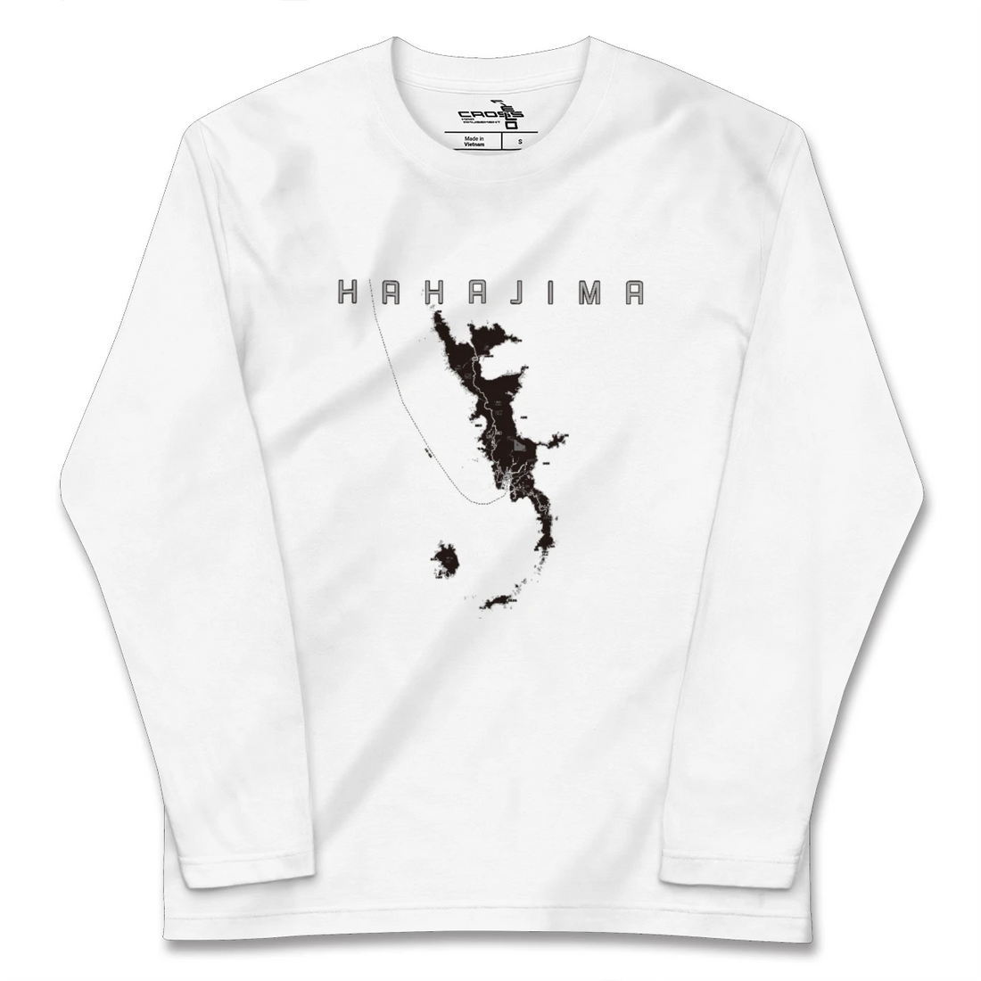 【母島（東京都）】地図柄ロングスリーブTシャツ