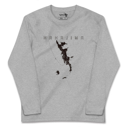 【母島（東京都）】地図柄ロングスリーブTシャツ