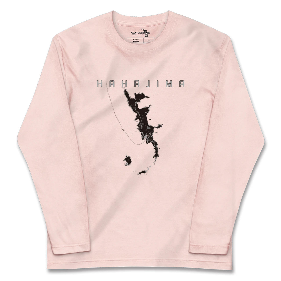 【母島（東京都）】地図柄ロングスリーブTシャツ