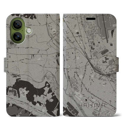 【拝島（東京都）】地図柄iPhoneケース（手帳タイプ）