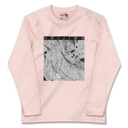【拝島（東京都）】地図柄ロングスリーブTシャツ