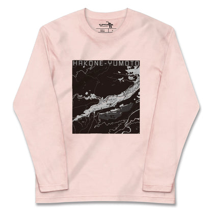 【箱根湯本（神奈川県）】地図柄ロングスリーブTシャツ