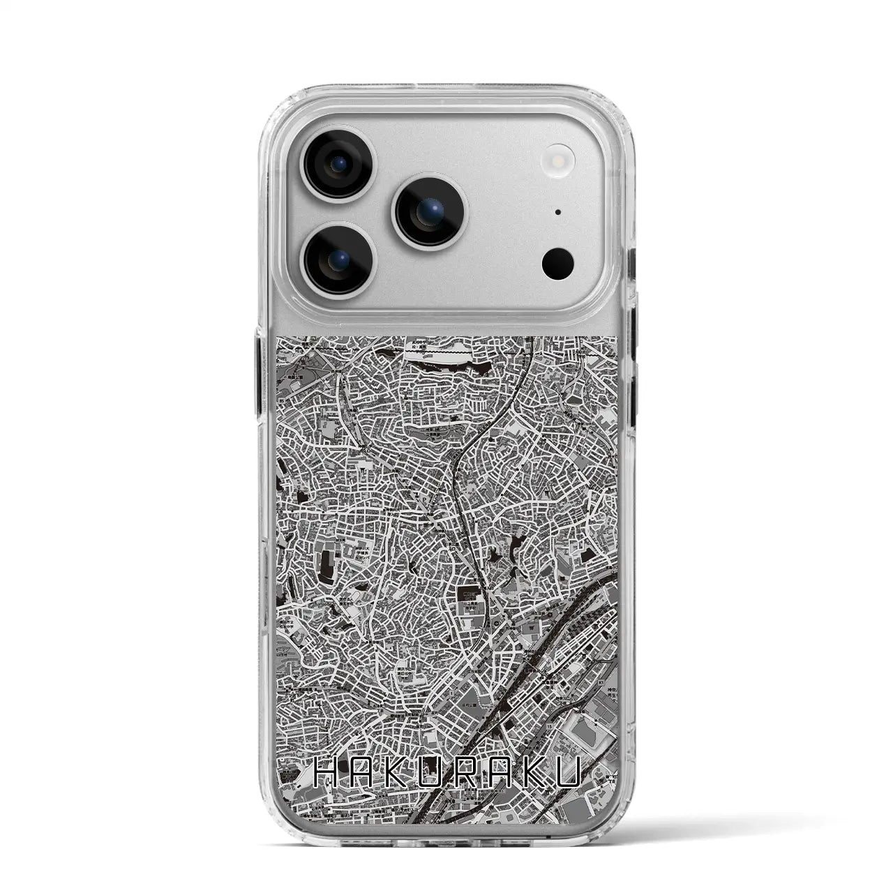 【白楽（神奈川県）】地図柄iPhoneケース（MagSafeタイプ）