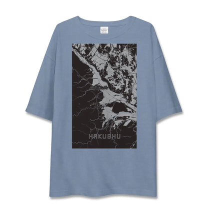 【白州（山梨県）】地図柄ビッグシルエットTシャツ