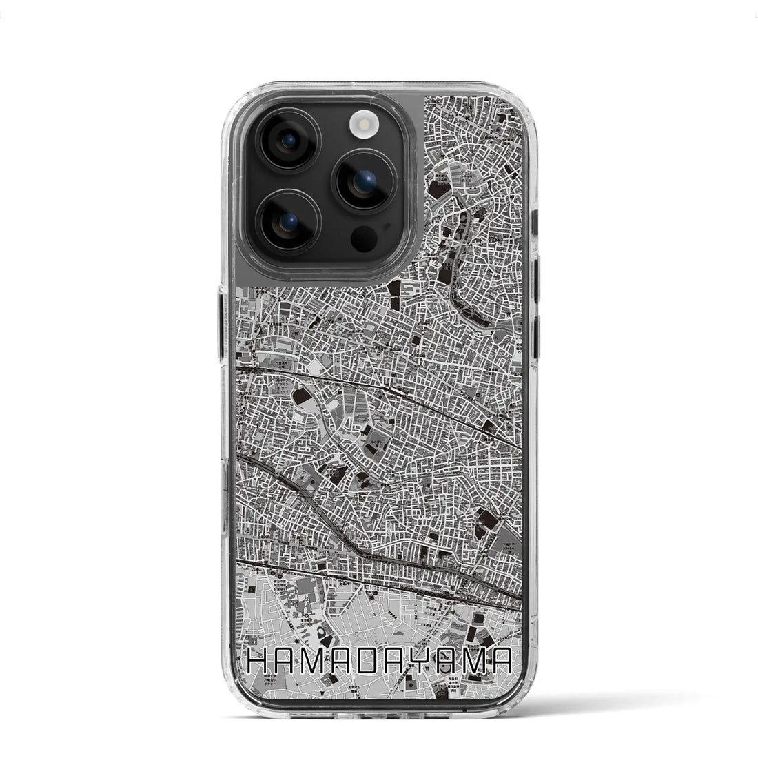 【浜田山（東京都）】地図柄iPhoneケース（MagSafeタイプ）