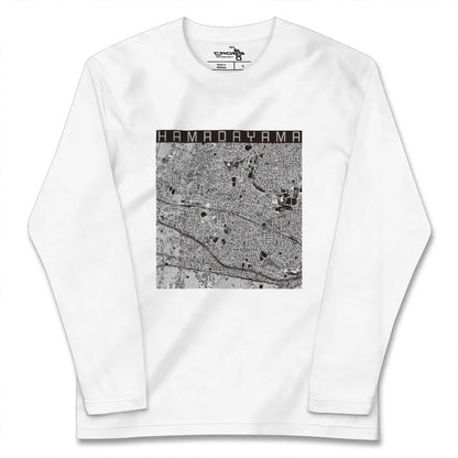 【浜田山（東京都）】地図柄ロングスリーブTシャツ