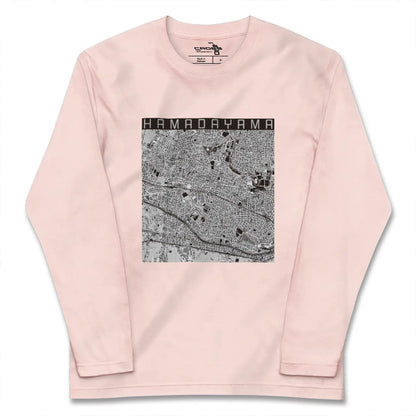【浜田山（東京都）】地図柄ロングスリーブTシャツ
