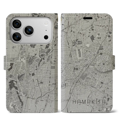 【浜北（静岡県）】地図柄iPhoneケース（手帳タイプ）