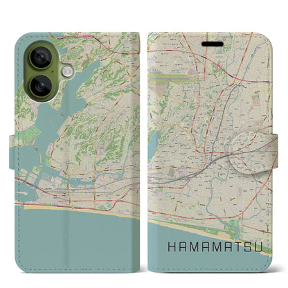 【浜松（静岡県）】地図柄iPhoneケース（手帳タイプ）