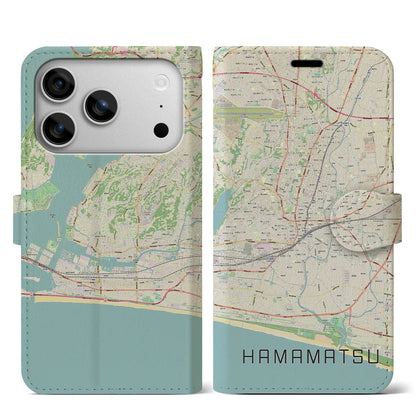 【浜松（静岡県）】地図柄iPhoneケース（手帳タイプ）