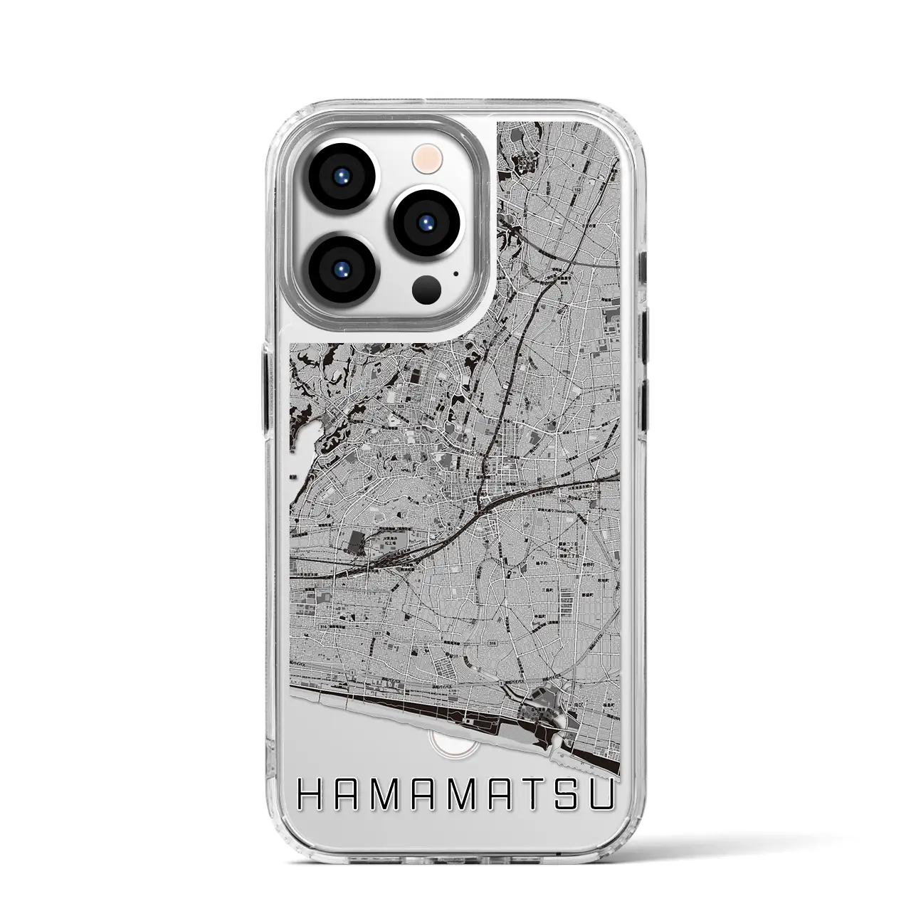 【浜松（静岡県）】地図柄iPhoneケース（MagSafeタイプ）