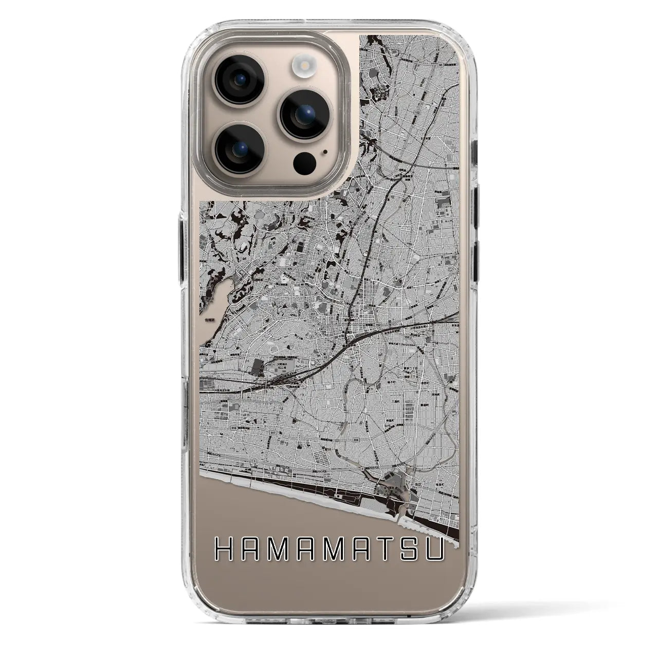 【浜松（静岡県）】地図柄iPhoneケース（MagSafeタイプ）