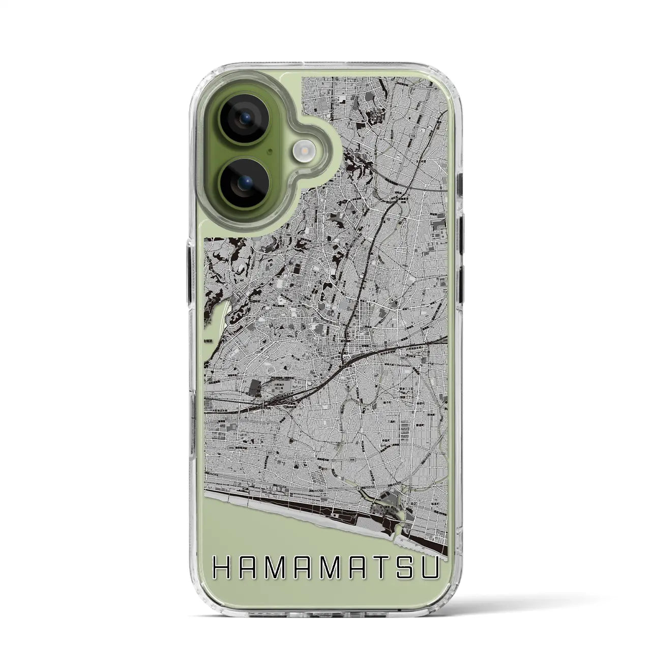 【浜松（静岡県）】地図柄iPhoneケース（MagSafeタイプ）