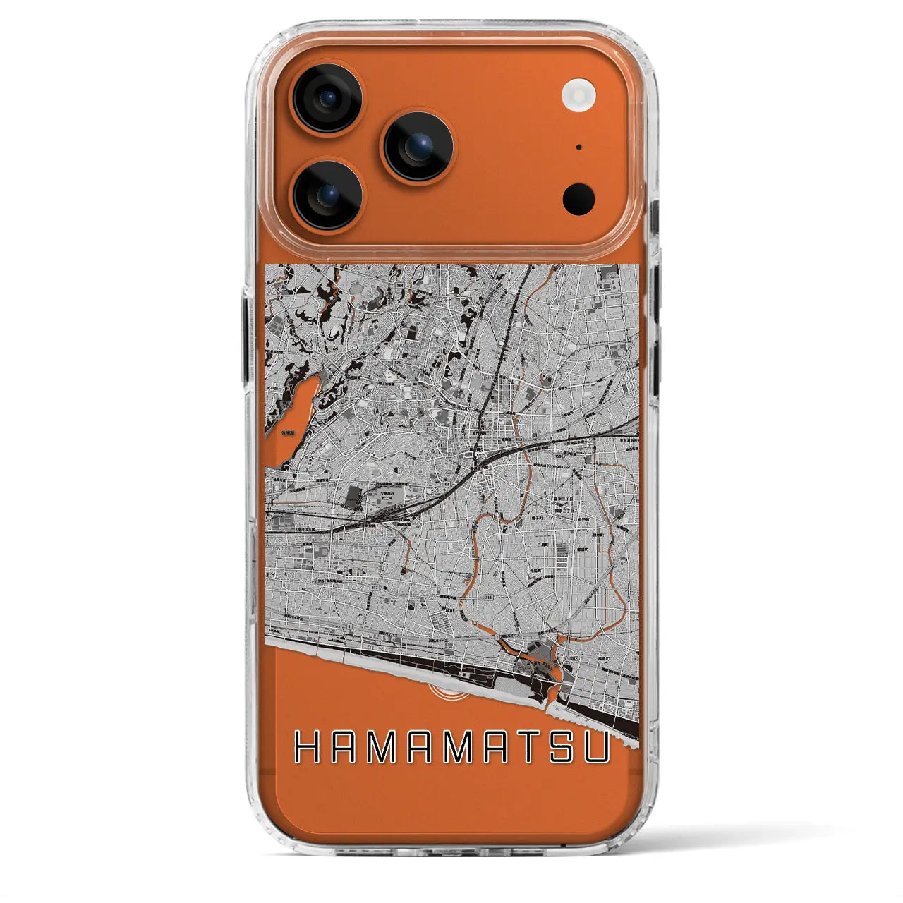 【浜松（静岡県）】地図柄iPhoneケース（MagSafeタイプ）