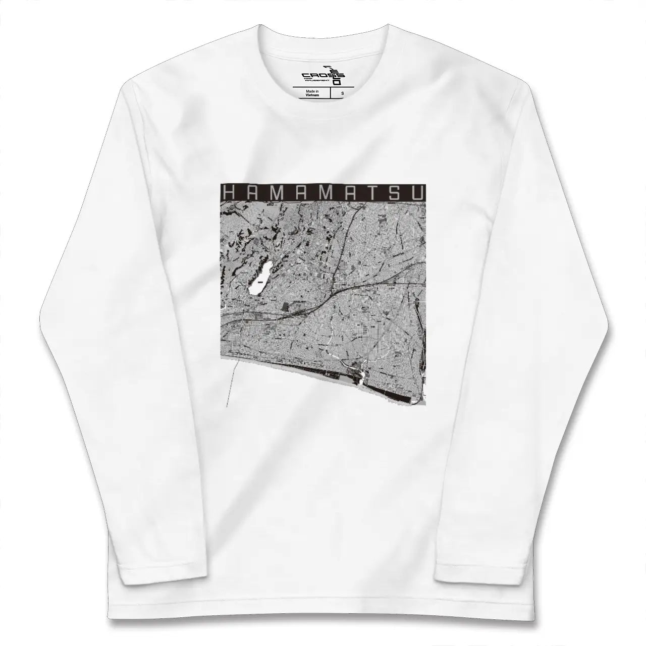 【浜松（静岡県）】地図柄ロングスリーブTシャツ