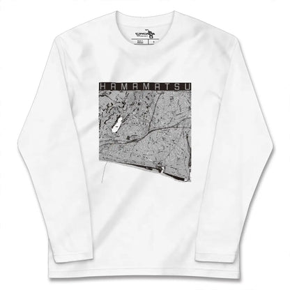 【浜松（静岡県）】地図柄ロングスリーブTシャツ