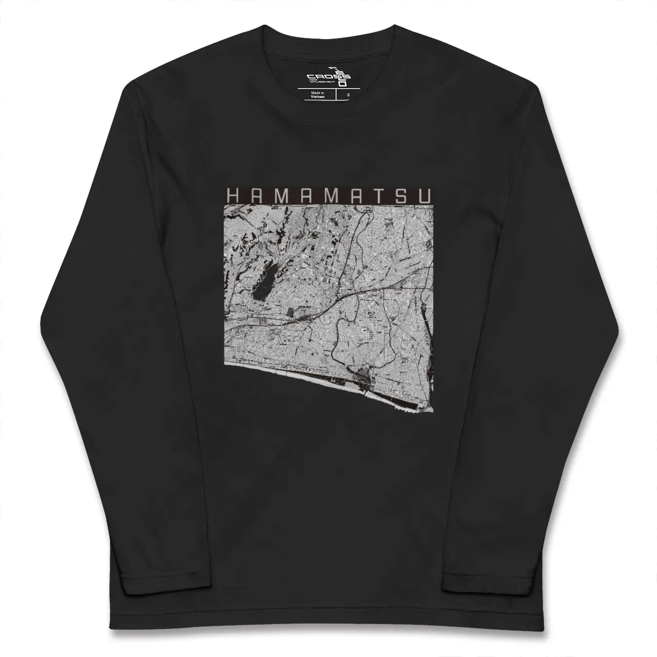 【浜松（静岡県）】地図柄ロングスリーブTシャツ