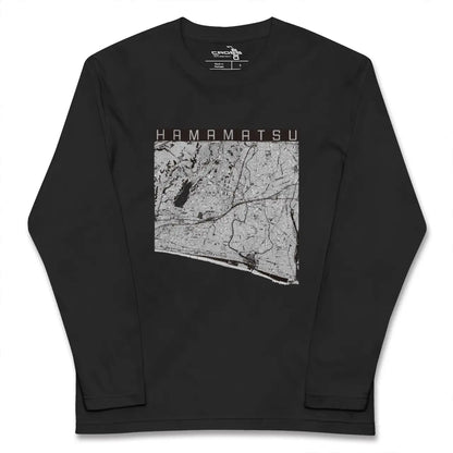 【浜松（静岡県）】地図柄ロングスリーブTシャツ