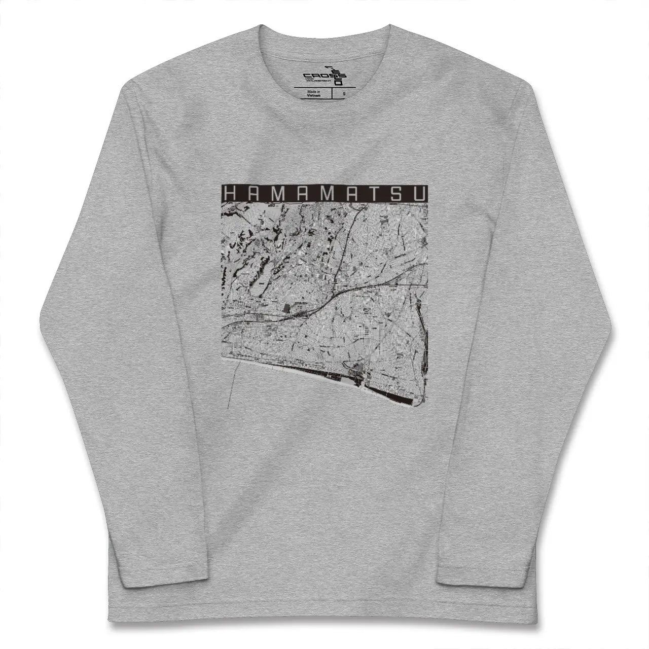 【浜松（静岡県）】地図柄ロングスリーブTシャツ