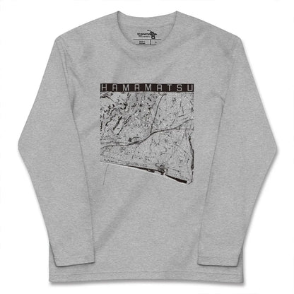【浜松（静岡県）】地図柄ロングスリーブTシャツ