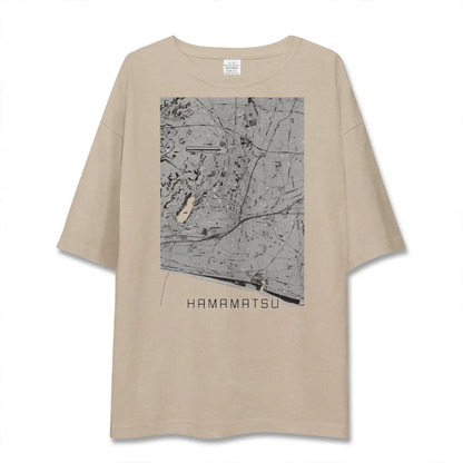 【浜松（静岡県）】地図柄ビッグシルエットTシャツ