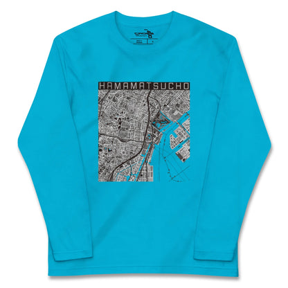 【浜松町（東京都）】地図柄ロングスリーブTシャツ