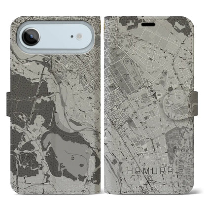 【羽村（東京都）】地図柄iPhoneケース（手帳タイプ）