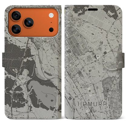 【羽村（東京都）】地図柄iPhoneケース（手帳タイプ）