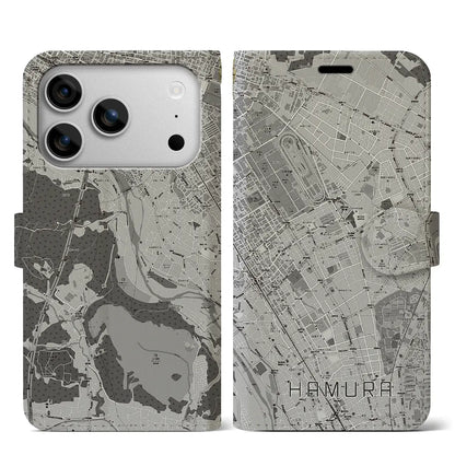 【羽村（東京都）】地図柄iPhoneケース（手帳タイプ）