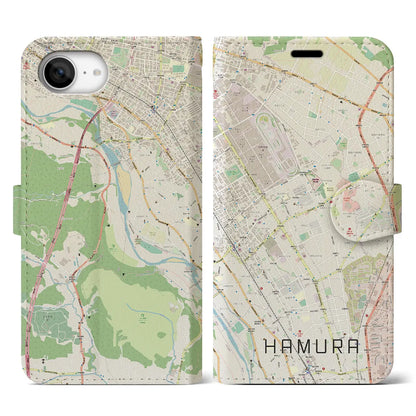 【羽村（東京都）】地図柄iPhoneケース（手帳タイプ）