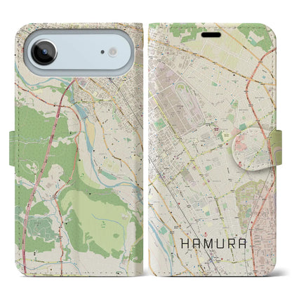 【羽村（東京都）】地図柄iPhoneケース（手帳タイプ）