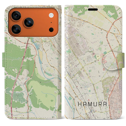 【羽村（東京都）】地図柄iPhoneケース（手帳タイプ）