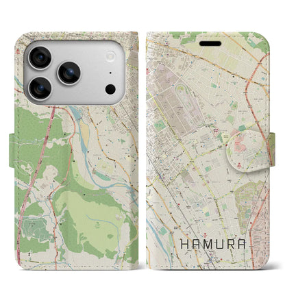 【羽村（東京都）】地図柄iPhoneケース（手帳タイプ）