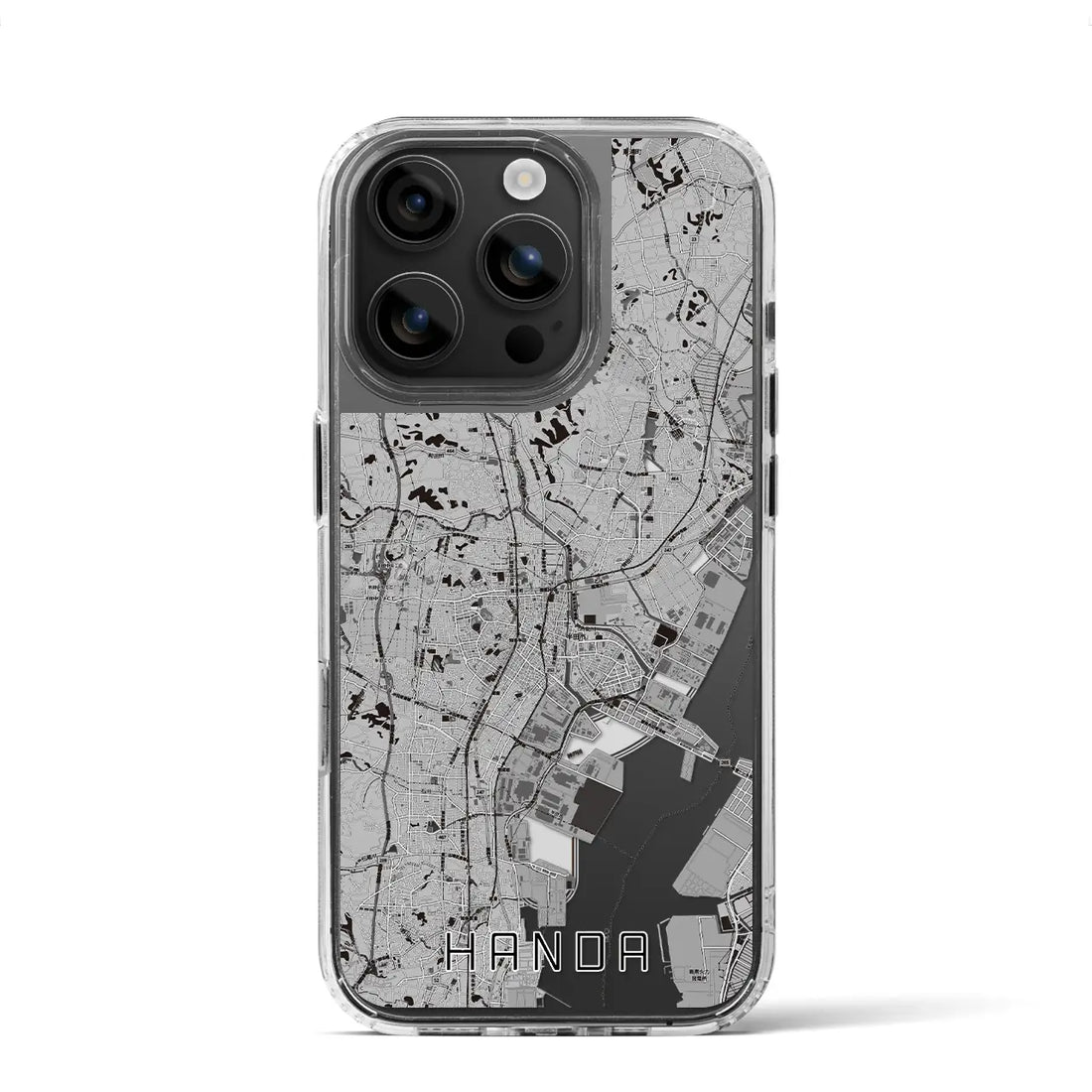 【半田(愛知県)】地図柄iPhoneケース(MagSafeタイプ)