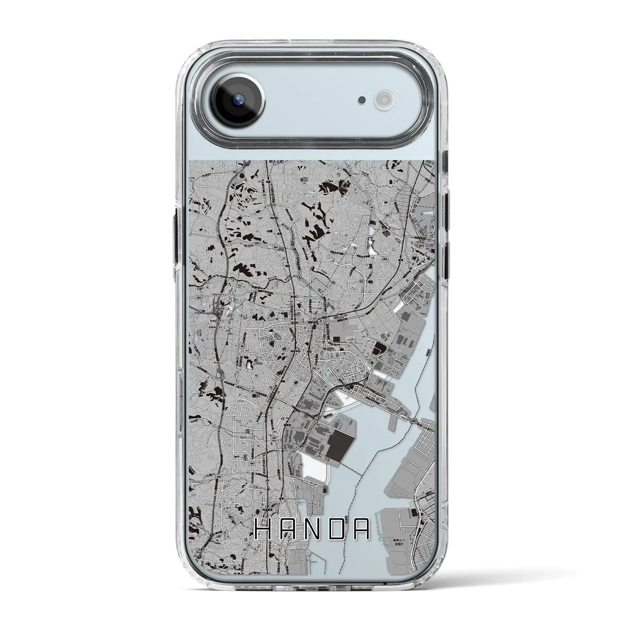 【半田（愛知県）】地図柄iPhoneケース（MagSafeタイプ）