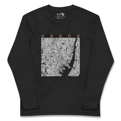 【半田（愛知県）】地図柄ロングスリーブTシャツ