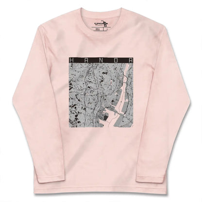 【半田（愛知県）】地図柄ロングスリーブTシャツ