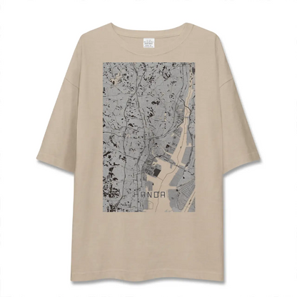 【半田（愛知県）】地図柄ビッグシルエットTシャツ