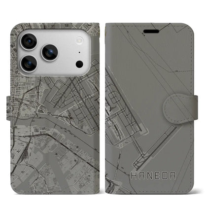 【羽田（東京都）】地図柄iPhoneケース（手帳タイプ）