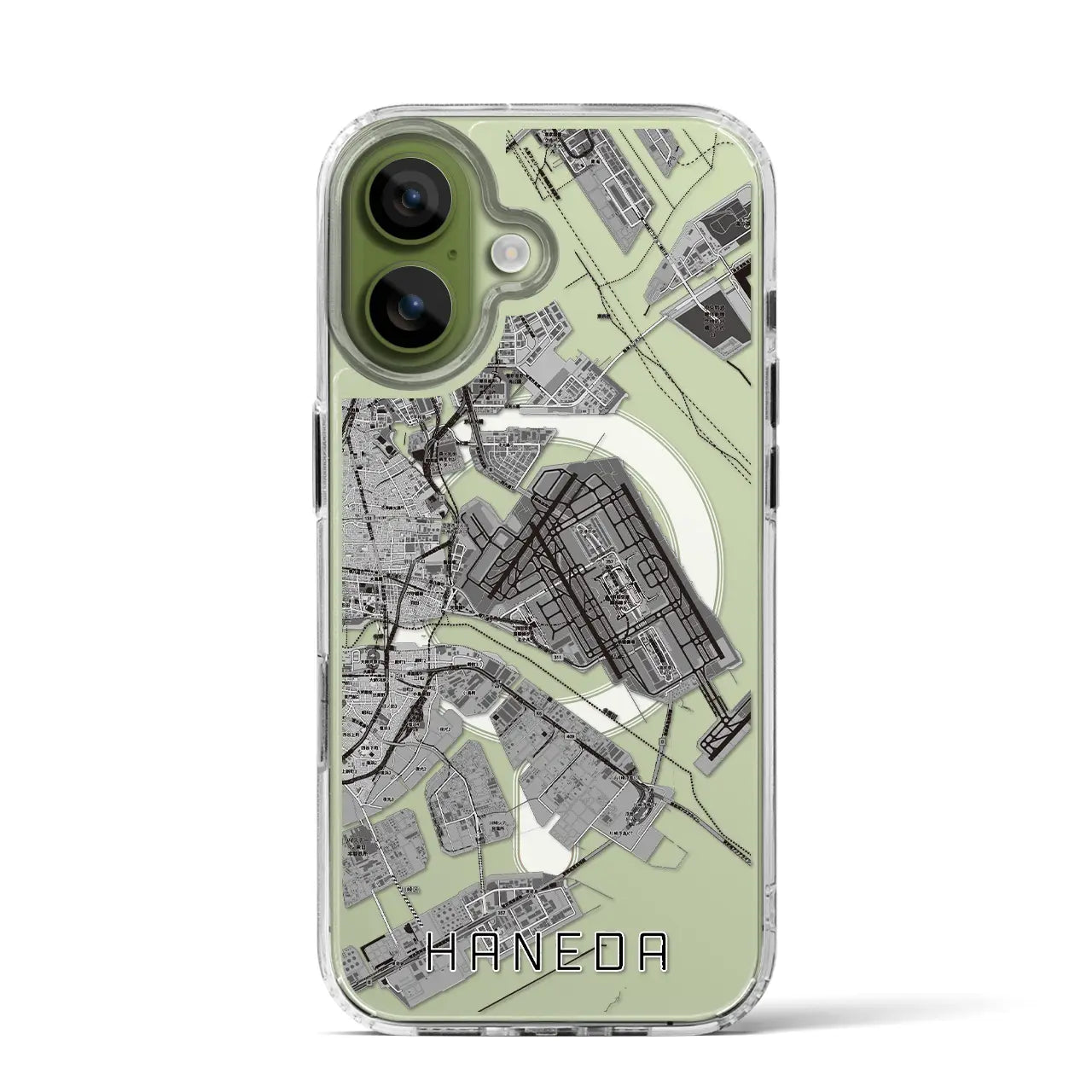 【羽田（東京都）】地図柄iPhoneケース（MagSafeタイプ）