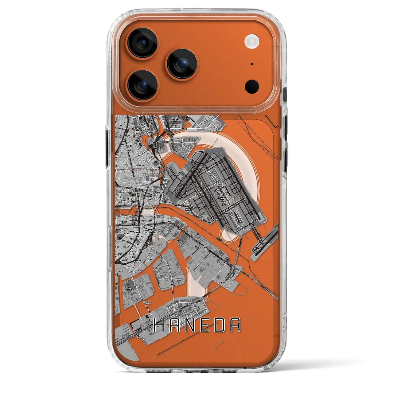 【羽田（東京都）】地図柄iPhoneケース（MagSafeタイプ）