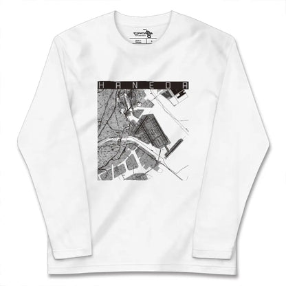 【羽田（東京都）】地図柄ロングスリーブTシャツ