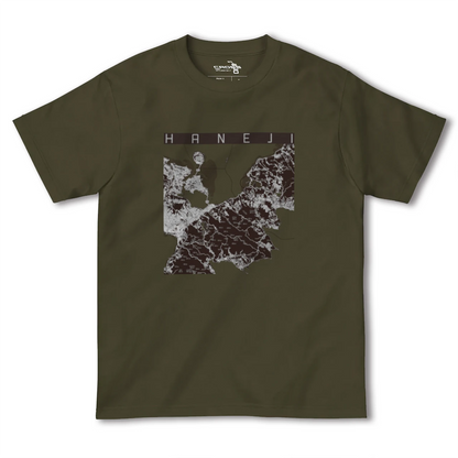 【羽地（沖縄県）】地図柄ヘビーウェイトTシャツ