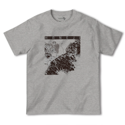 【羽地（沖縄県）】地図柄ヘビーウェイトTシャツ