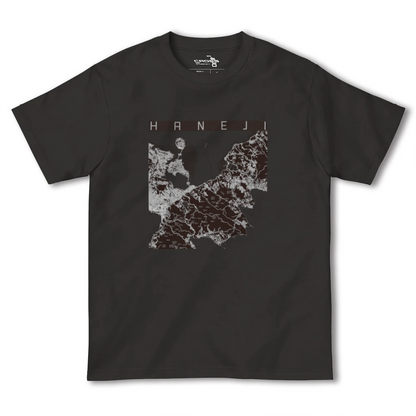 【羽地（沖縄県）】地図柄ヘビーウェイトTシャツ