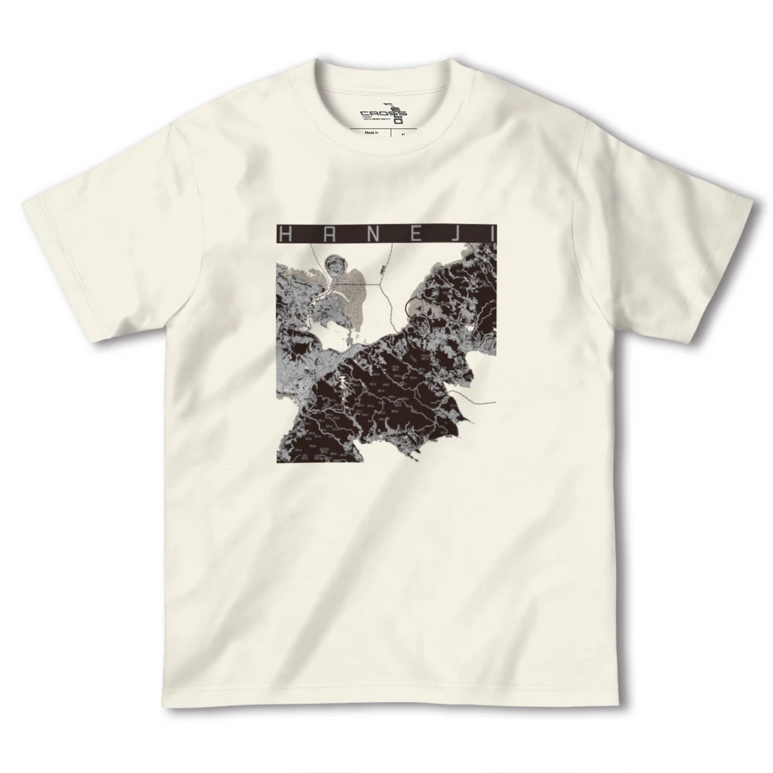 【羽地（沖縄県）】地図柄ヘビーウェイトTシャツ