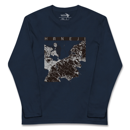 【羽地（沖縄県）】地図柄ロングスリーブTシャツ