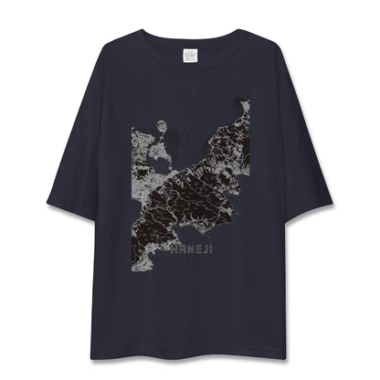 【羽地（沖縄県）】地図柄ビッグシルエットTシャツ